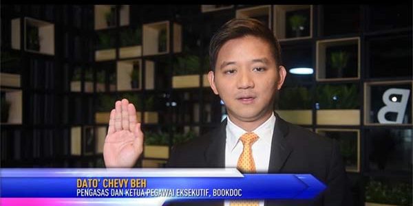 BookDoc founder is humbled to be selected as a spokeperson for Malaysia's National Principles