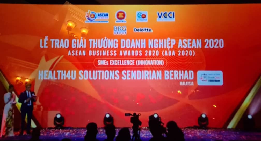 BookDoc Winning ASEAN Business Awards 2020 in SMEs Excellence (Innovation) Category