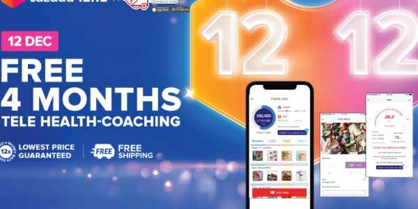 bookdoc_lazada BookDoc partners with Lazada to make sure you eat and exercise healthily!