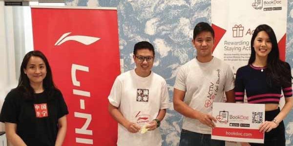 Another milestone for BookDoc partnering with Li Ning
