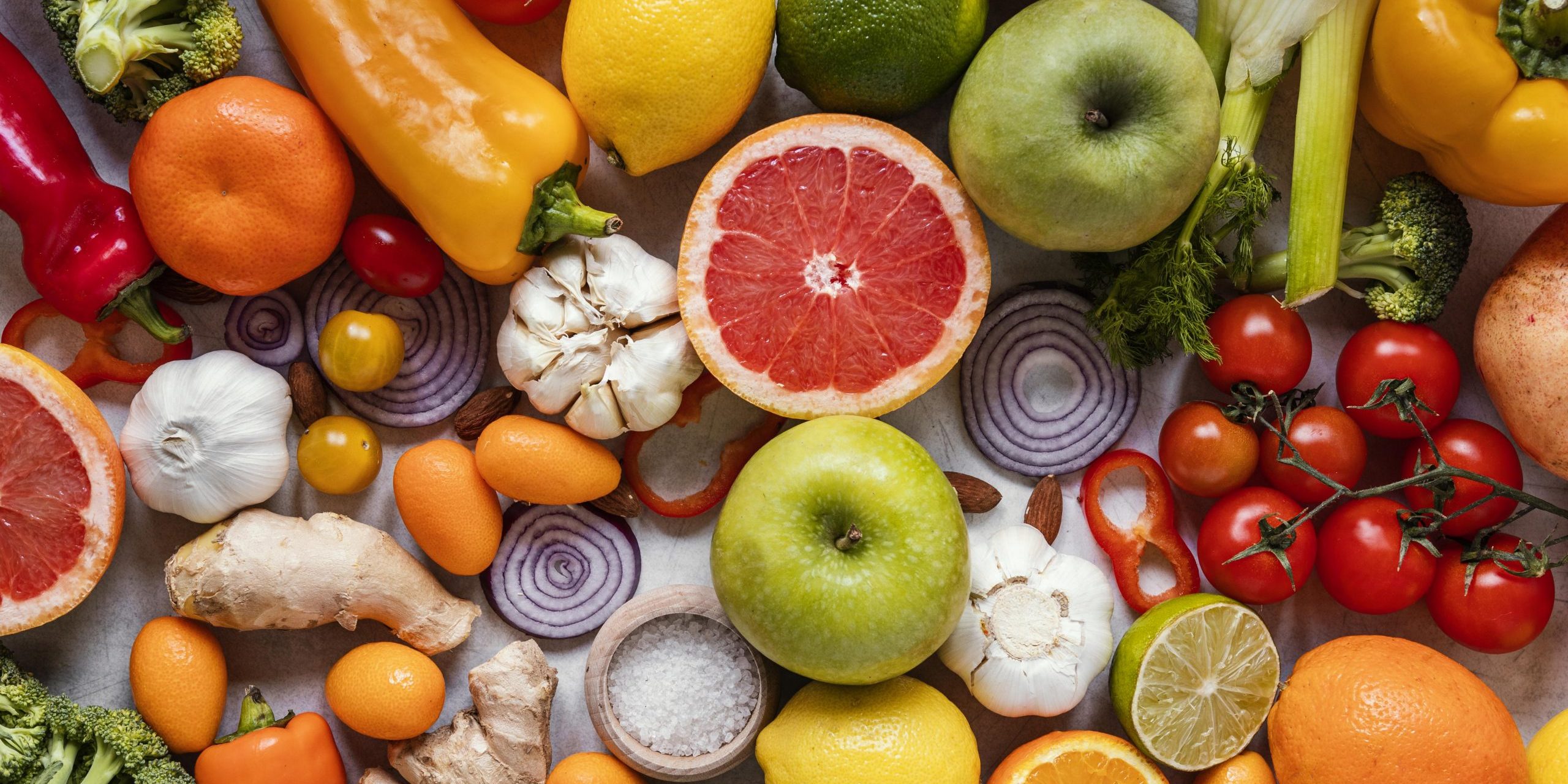 top-view-healthy-food-immunity-boosting-composition Foods For Your Immunity | BookDoc