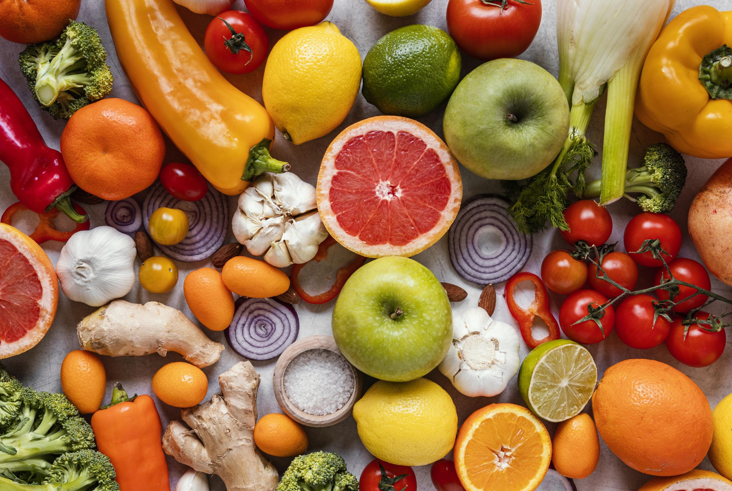top-view-healthy-food-immunity-boosting-composition Foods For Your Immunity | BookDoc