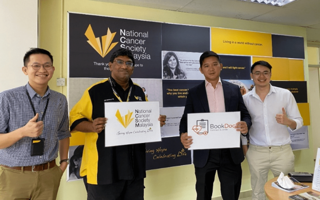 BookDoc partnered with NCSM for charity virtual run | online run in Malaysia | BookDoc
