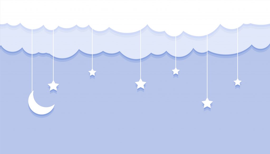 papercut style moon stars and clouds background How Quality Sleep Will Affect Us? | BookDoc