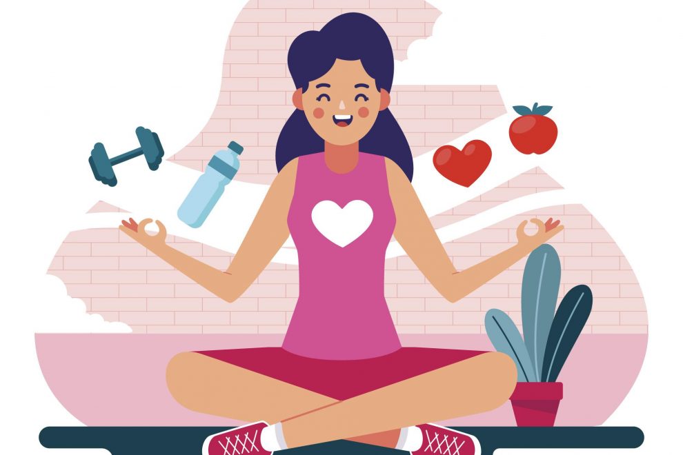 a woman practicing healthy lifestyle | BookDoc