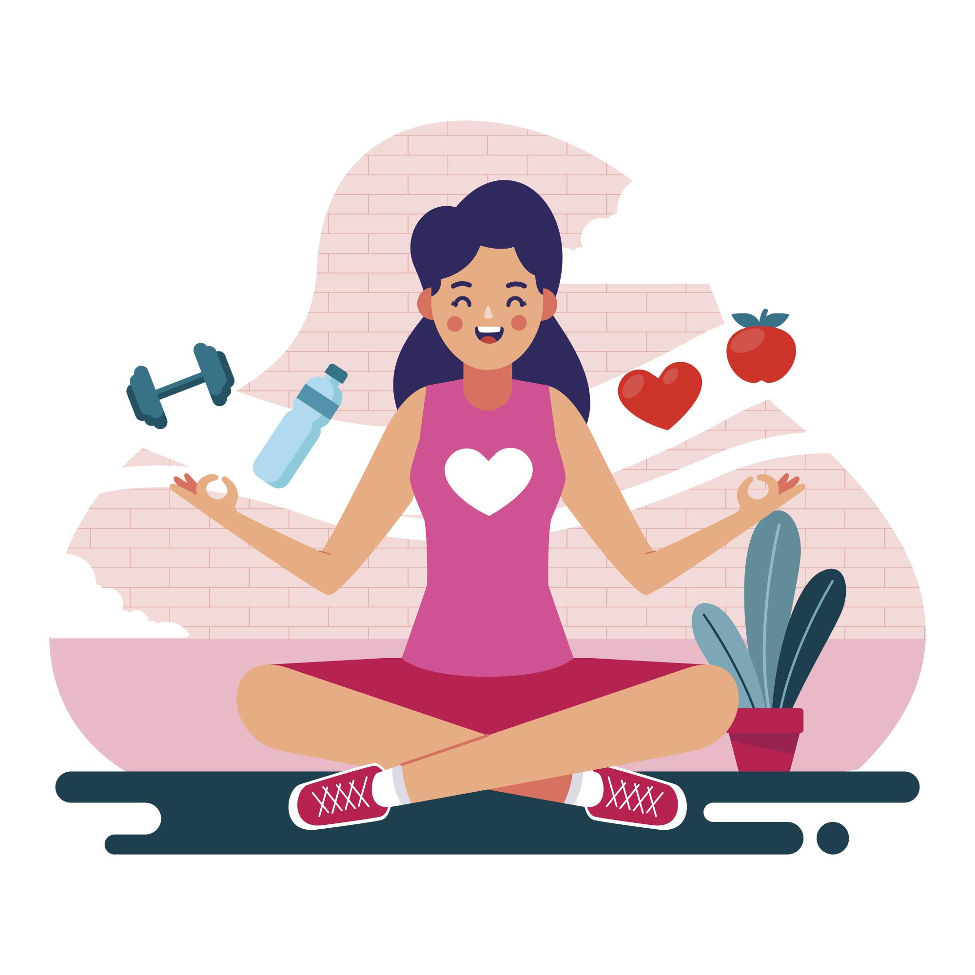 3761037 a woman practicing healthy lifestyle | BookDoc