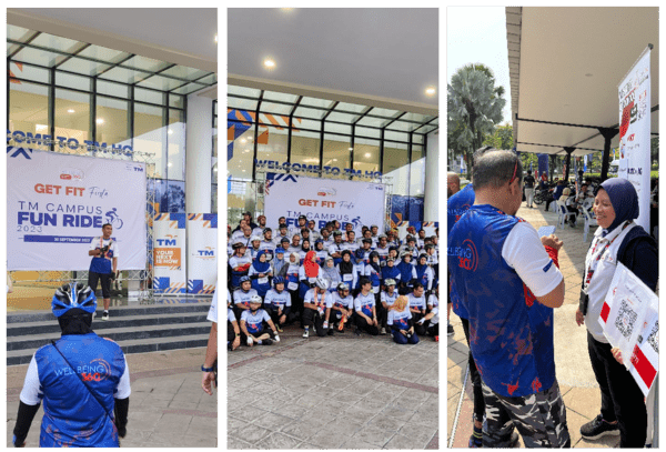 Corporate Wellness Program | Pedal Power at the TM Campus Cyberjaya: The Fun Ride Event | BookDoc