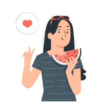 Watermelon-pana 1 (1) Health Management | Health Goal Setting | woman eating watermelon | BookDoc