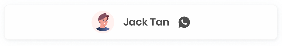 whatsapp Jack Tan button | BookDoc