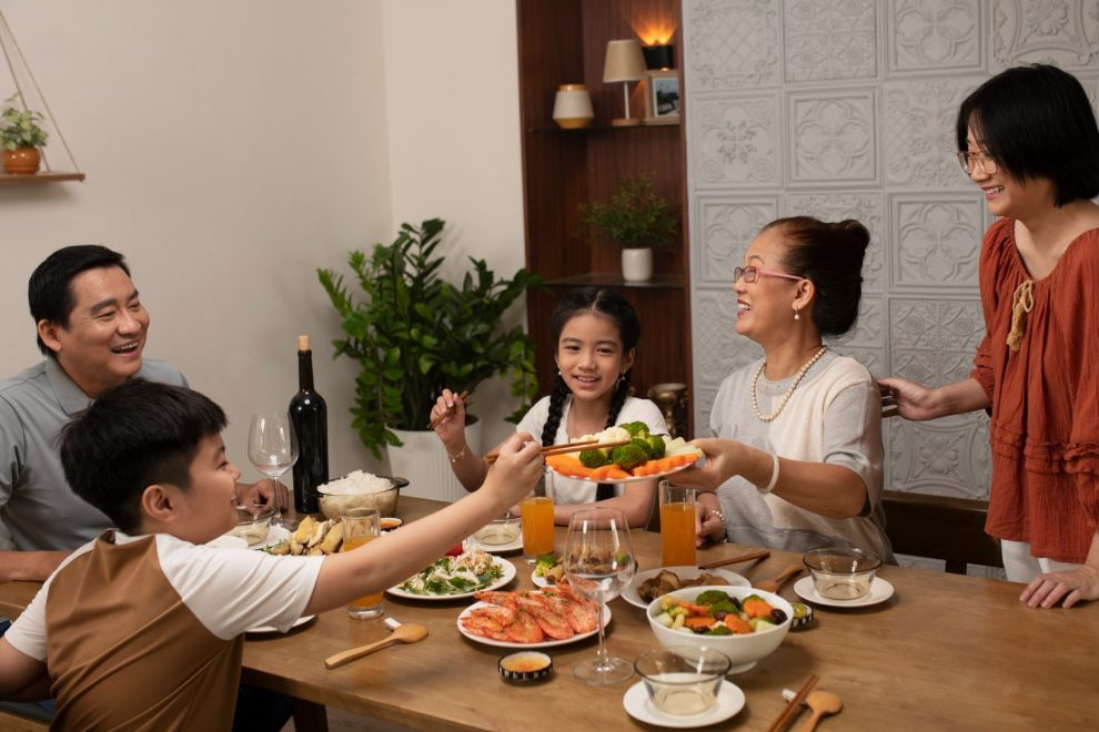 CNY festival featured image 1 in Healthy Chinese New Year blog post | Family eating gathering | BookDoc