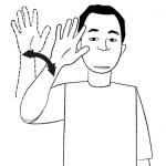 goodbye in sign language