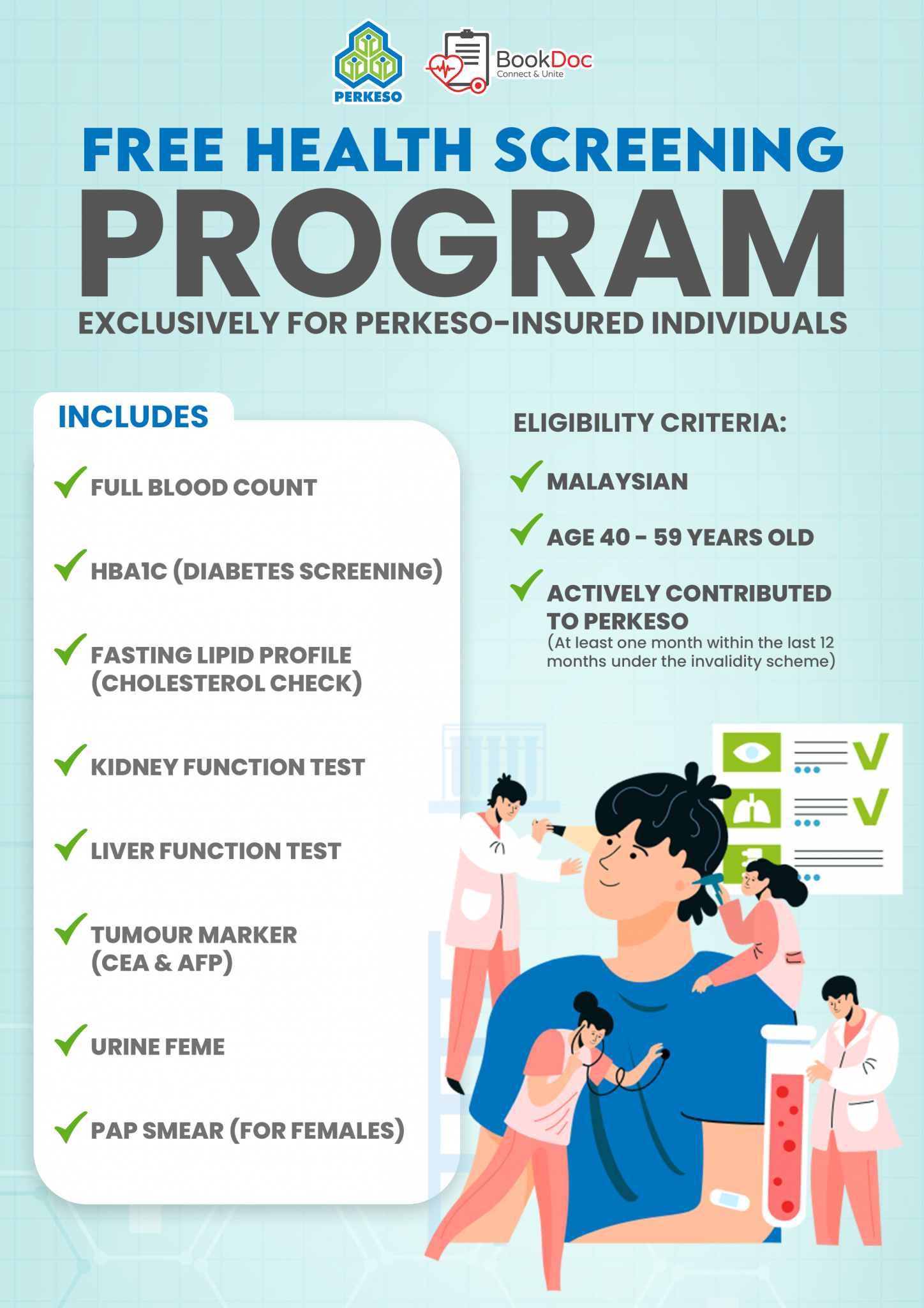 Which Of The Following Is Not True About Doctor Screenings Free Corporate Health Screening in Malaysia | BookDoc