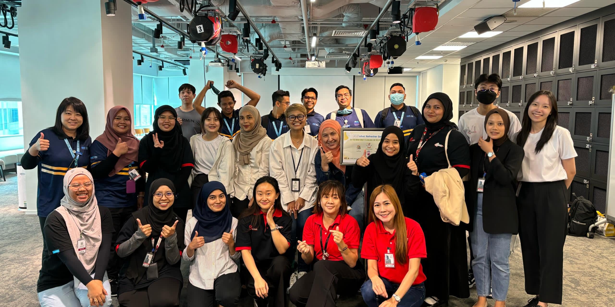 Corporate Wellness Program: KITAsihat Refresher Session with Khazanah Nasional Berhad | BookDoc