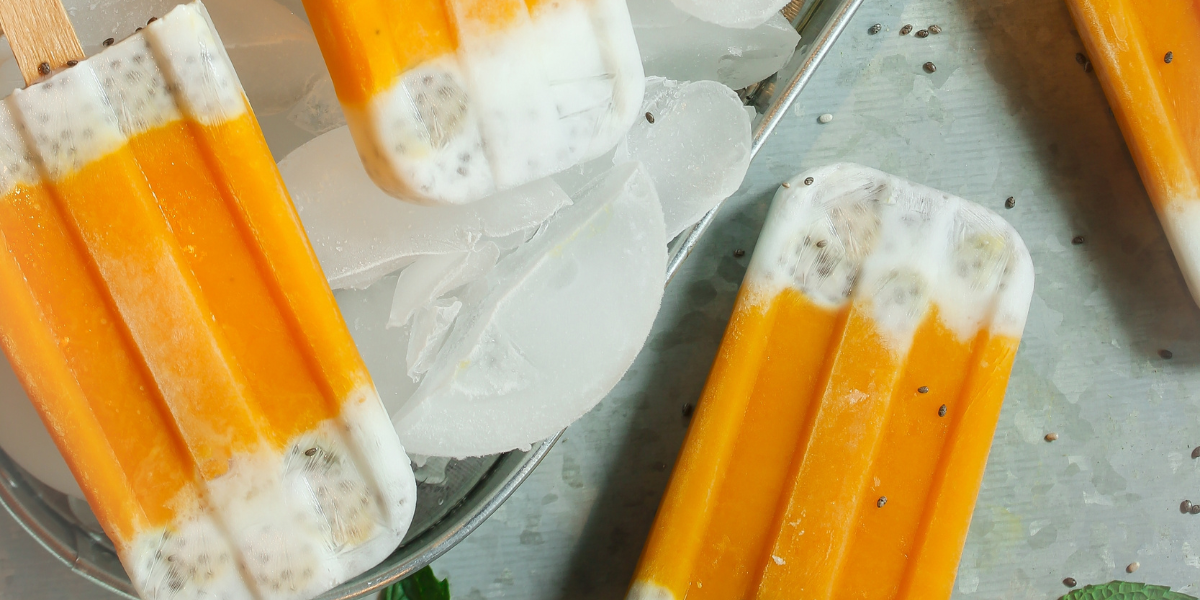 mango milk popsicles | Recipes for World Milk Day | BookDoc