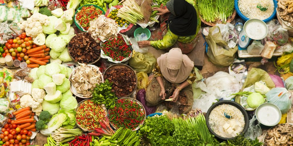 Asian,Vegetable,Market,In,Kota,Bharu,Malaysia