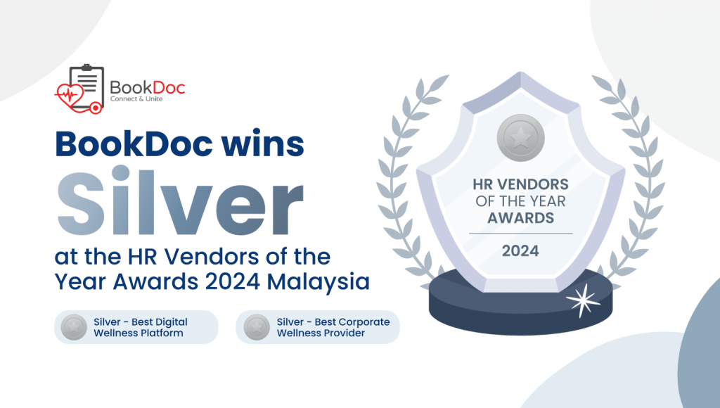 BookDoc has been recognised with two Silver Awards, Best Digital Wellness Platform and Best Corporate Wellness Provider, at the HR Vendors of the Year Awards 2024 Malaysia.